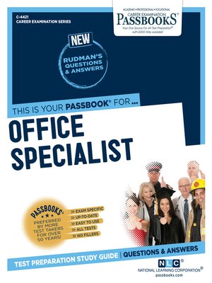cover image of Office Specialist